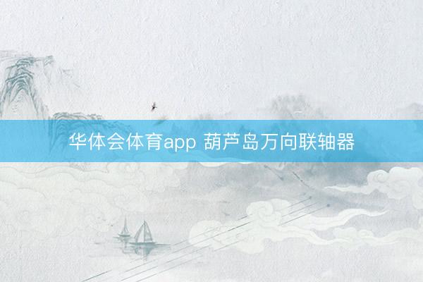 华体会体育app 葫芦岛万向联轴器