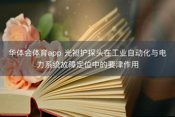 华体会体育app 光袒护探头在工业自动化与电力系统故障定位中的要津作用