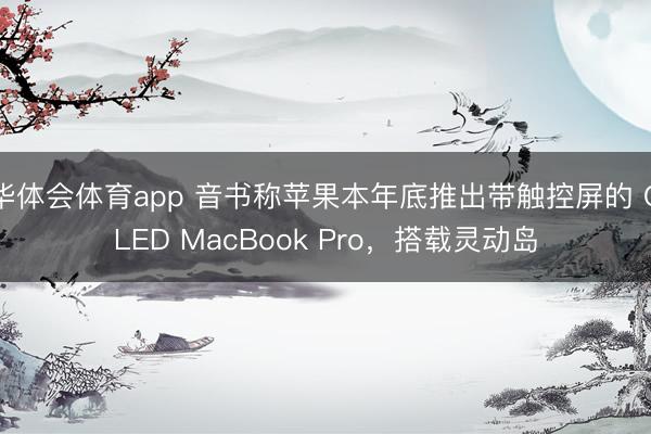 华体会体育app 音书称苹果本年底推出带触控屏的 OLED MacBook Pro，搭载灵动岛