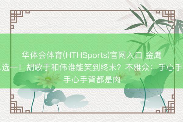 华体会体育(HTHSports)官网入口 金鹰奖视帝二选一！胡歌于和伟谁能笑到终末？不雅众：手心手背都是肉